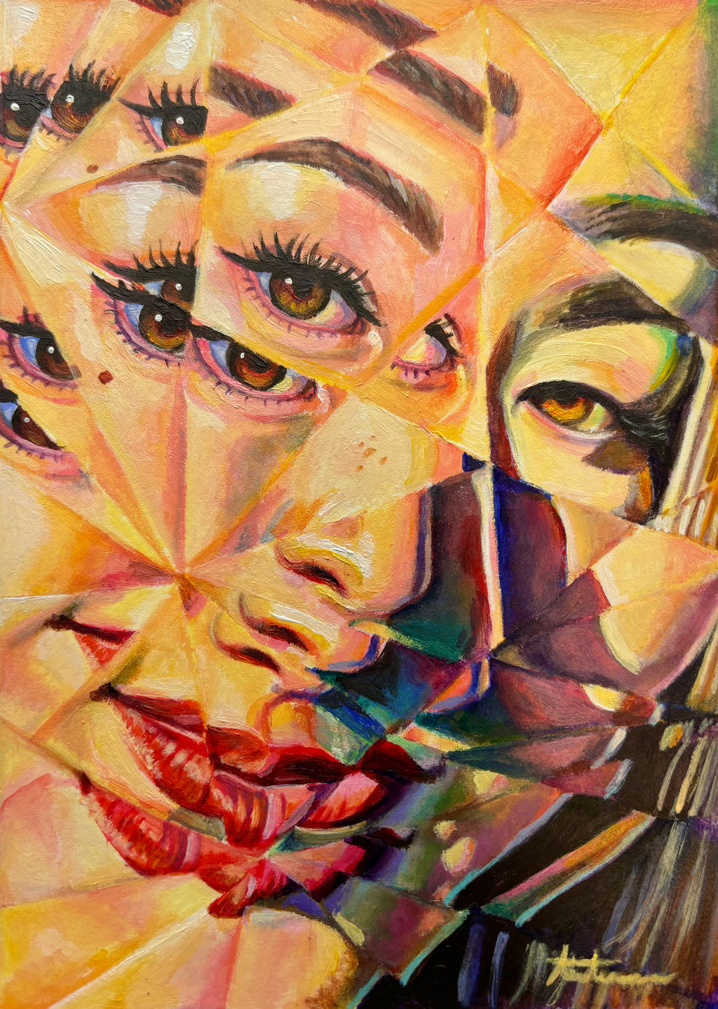 Beauty in Repetition Original Acrylic Painting
